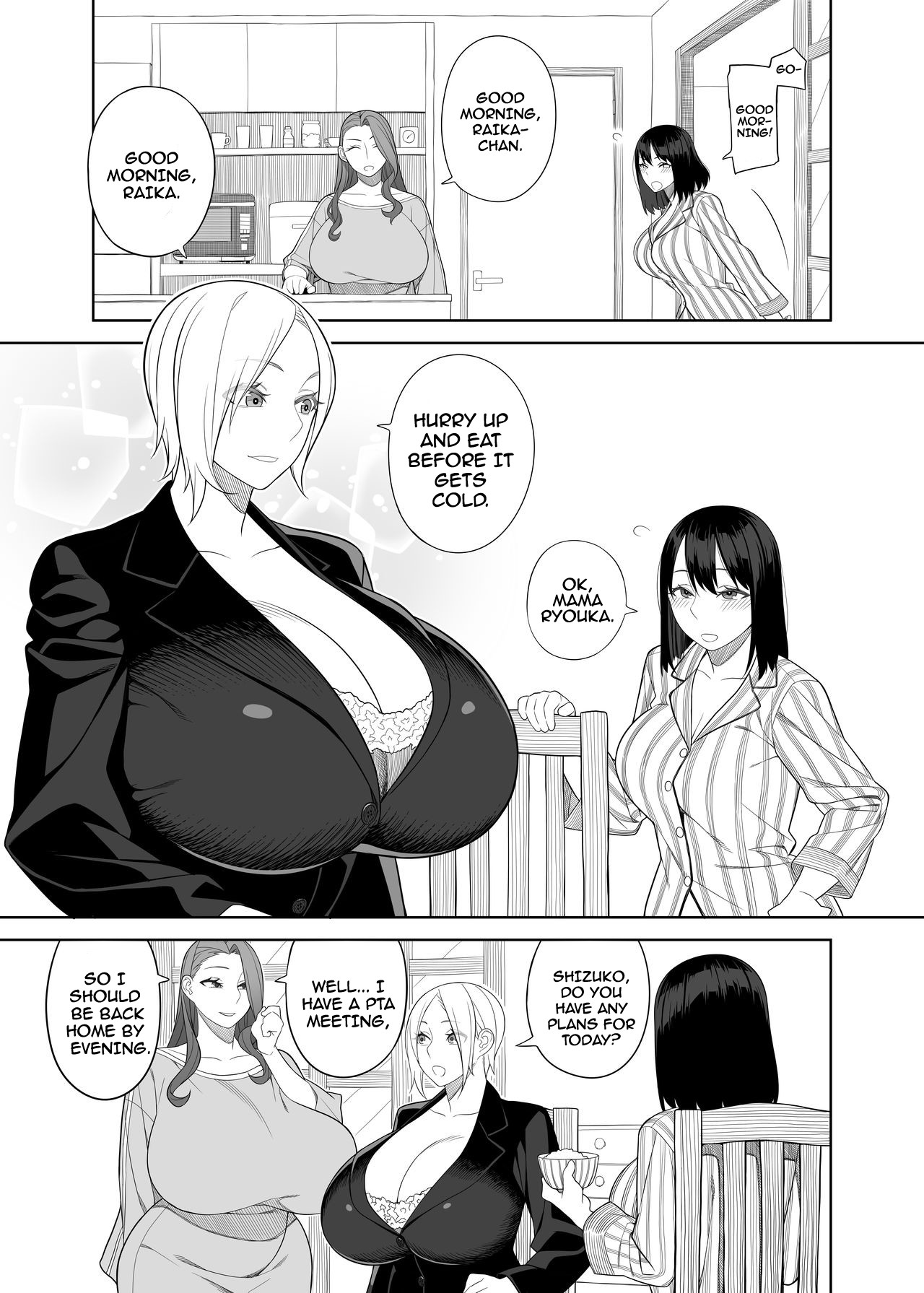 Hentai Manga Comic-A Large-Breasted Mother Is The Head of The School 2-Read-4